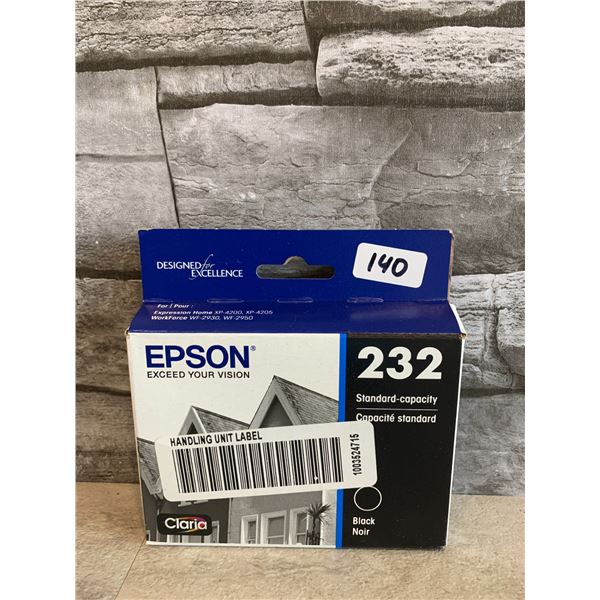 Epson 232 Standard Capacity Black Ink