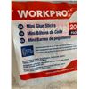 Image 2 : Work Pro Mini Glue Sticks 200 Pack  4 x 0.27in