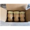 Image 1 : Lot of 3 Bambo Dish Brush