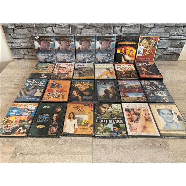 Lot of 24 Assorted DVD's