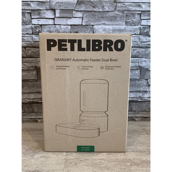 PetLibro Granary Automatic Feeder Dual Bowl - 5L Feeder - BRAND NEW!