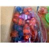Image 4 : 72 Pcs Lot of Light-Up Party Supplies - Includes: Finger Lights/ Rings/ Hair Lights/ Bracelets/ Fras