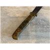 Image 5 : Antique Brass Handle Folding Knife - Switch Blade Style - Needs a bit of Grease