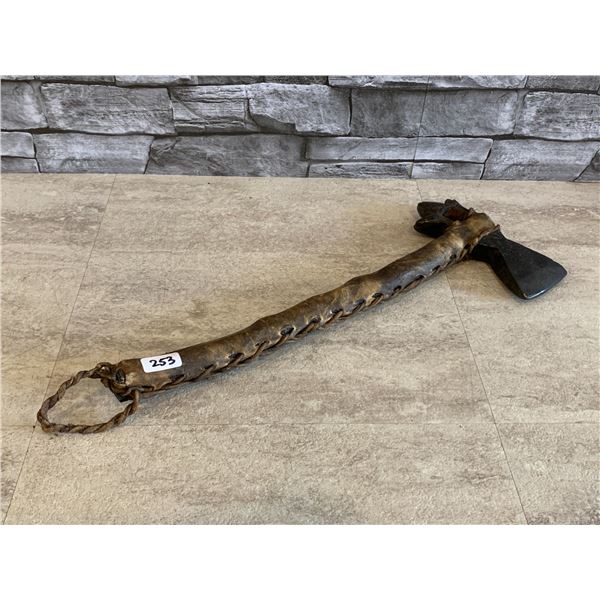 Peruvian Inca Style Hatchet - Made of Natural Cowhide
