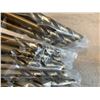 Image 4 : Lot of 10 Max-Craft Twist Drill Bits - Split Point/ Drilling Steel/ Iron - 19/64in