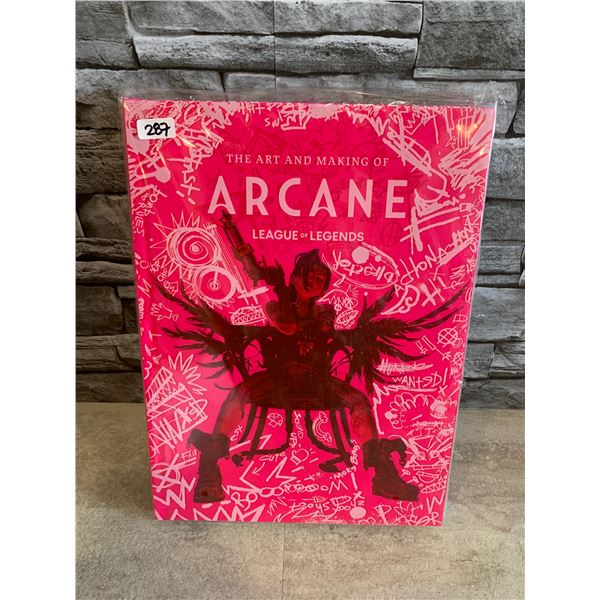 The Art And Making Arcane League of Legends Book