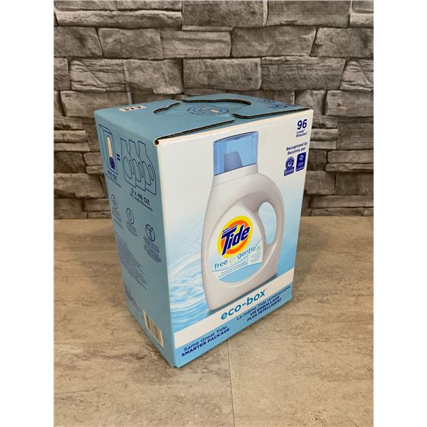 Tide Free & Gentle 96 Loads Eco-Box 105 oz