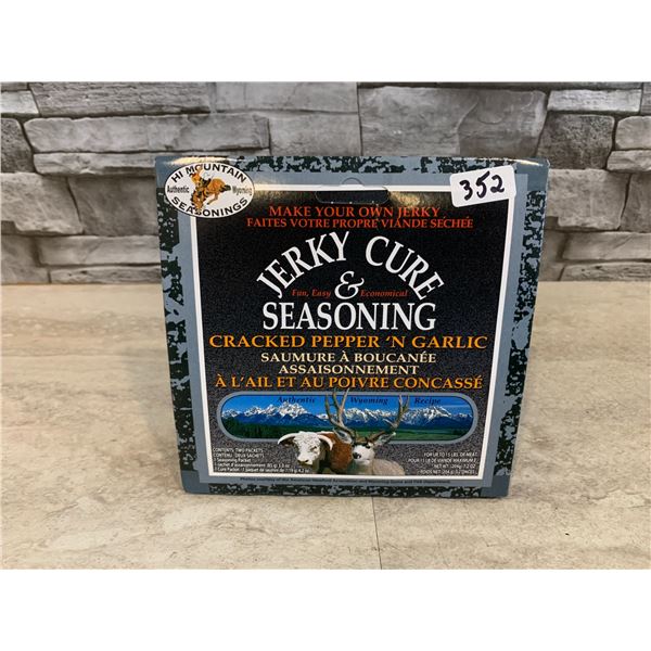 Hi Moutain Jerky Cure Seasoning Cracked Pepper & Garlic