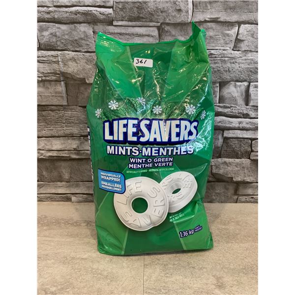 Life Savers Mints Wint O Green 1.16 kg Bag