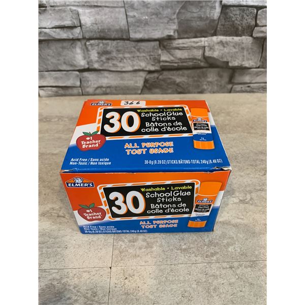 Elmer's School Washable Glue Sticks 30 Pack