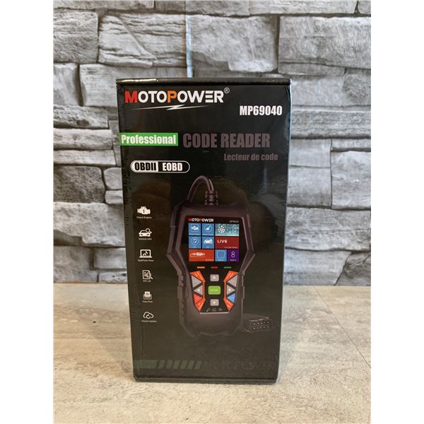 MotoPower Professional Code Reader OBDII/EOBD MP69040