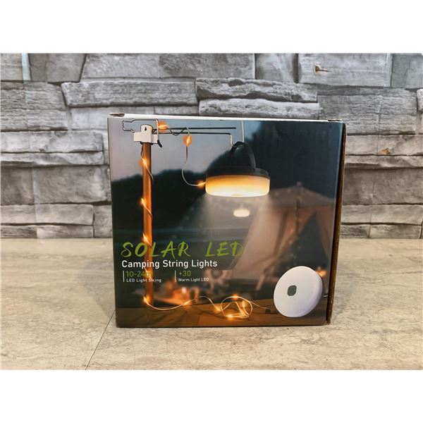 Solar LED Camping String Lights 10-24m LED Light String +30 Warm Light LED
