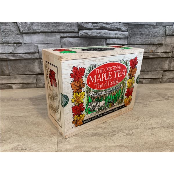 The Original Maple Tea With Real Maple Syrup 100 Tea Bags