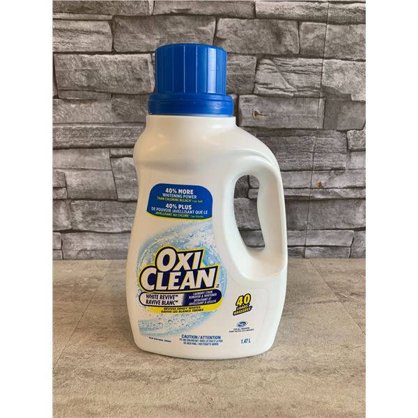 Oxi Clean White Revive Laundry Stain Remover & Whitener 40 Loads 1.47L