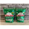 Image 1 : Lot of 2 Cascade Complete Fresh Scent Dishwasher Pods 486g x 8