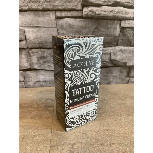 ACOLYE Tattoo Numbing Cream - 2 OZ