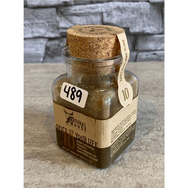 Natural Moose - Spice Up Your Life - Bernies Mushroom Seasoning