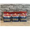 Image 1 : Lot of 3 DAVID Original Salted & Roasted Sunflower Seeds