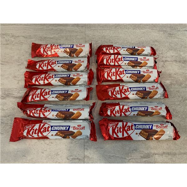 Bag of 12 KitKat Biscoff Chunky Chocolate Bars