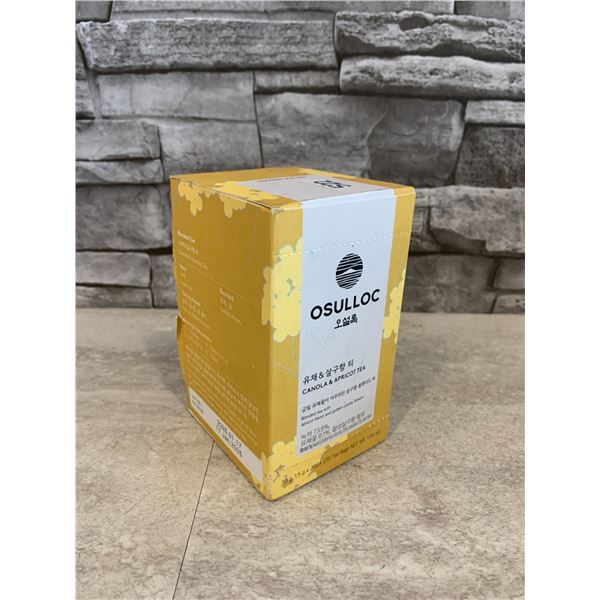OSULLOC Canola & Apricot Tea - 20 Tea Bags