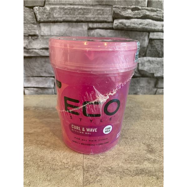 ECO Style Curl& Wave Styling Gel Firm Hold 32 FL oz