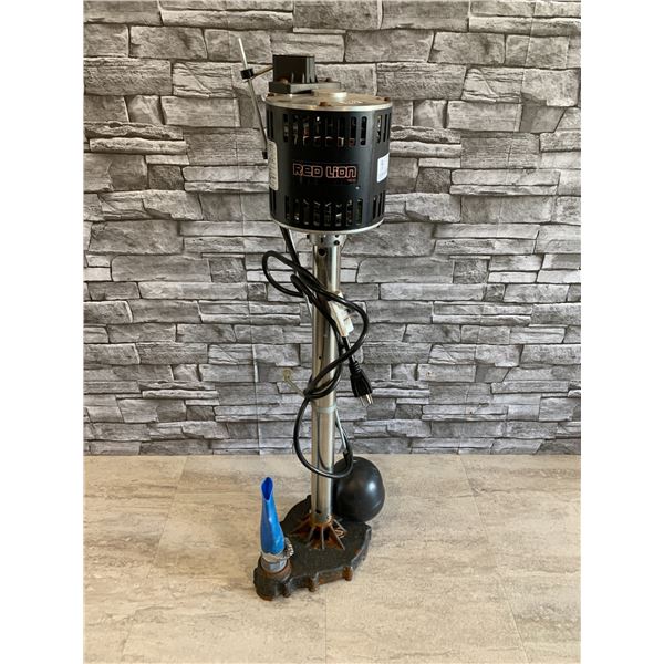 Red Lion Thermoplastic Pedestal Sump Pump