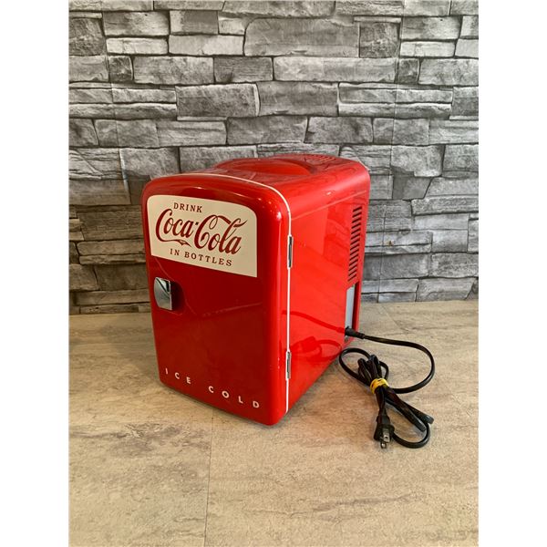 Coca-Cola Mini Fridge for Drinks - Works