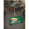 Image 1 : Fertilizer Spreader w/ Bag Of Fertilizer
