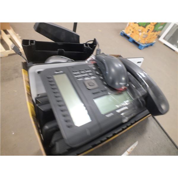 Box Of Keyboards & phones