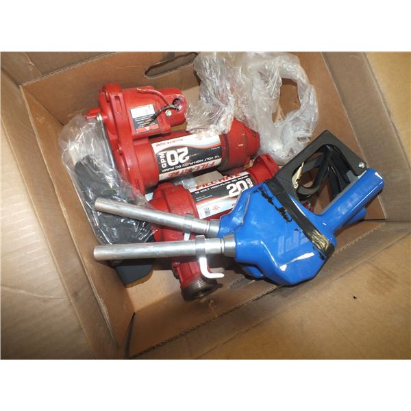 Two 20gpm Fill Rite Fuel Transfer Pumps