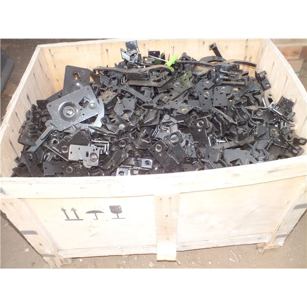 Crate of Assorted Latches