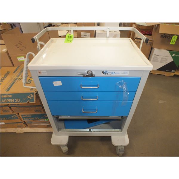 3 Door Storage Cart