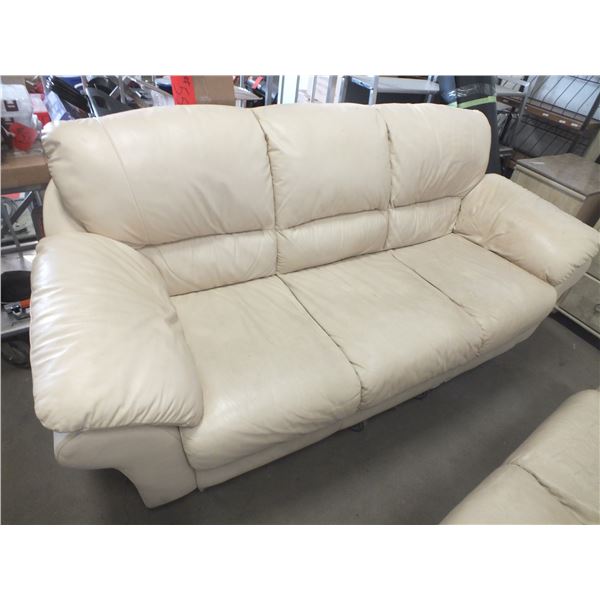 2pc Leather Sofa