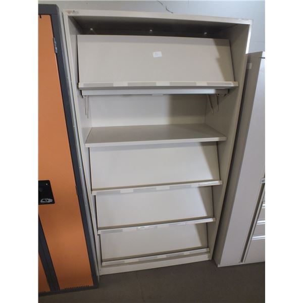 2 Metal Pamphlet Cabinets