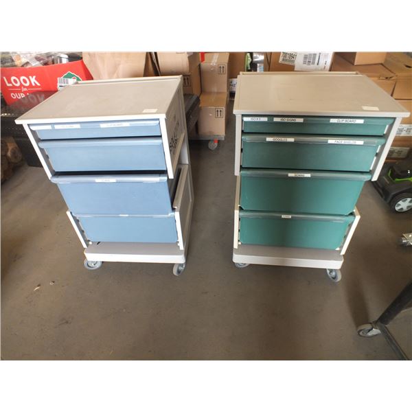 2 Isolation Storage Carts