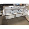 Image 1 : Sagetra 3 Bay Stainless Steel Sink
