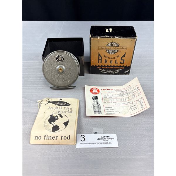 JW Young Fishing Reel w/ Original Box