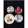 Image 2 : 4 Vintage Montreal Canadian Pins Patrick Roy, Maurice Richard, Ken Dryden and Forum and 4 1950s/60s 