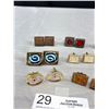 Image 2 : Great Lot of Mid Century Vintage Cufflinks, 9 Pairs