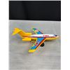 Image 5 : Vintage TWA Boeing 727 Plane Made in Japan and Vintage Reliable Dollhouse Fridge and Stove
