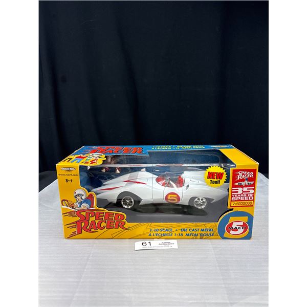 American Muscle Spped Racer Mach 5 1:18 Scale Diecast Car