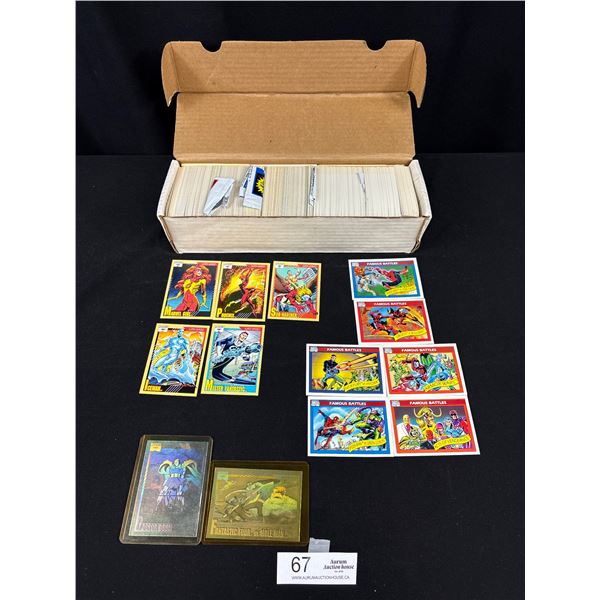 Long Box of Marvel Universe #1 and #3 Series Trading Cards
