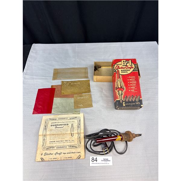 Very Coll Bakelite Handle 1930s-40s Burning Pencil (Complete)