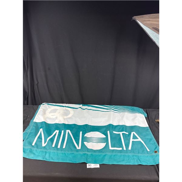 Expo 86 Manolta Large Street Flag