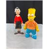 Image 2 : Bart Simpson Ronald McDonald and Olive Oyl Figurines
