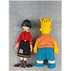 Image 3 : Bart Simpson Ronald McDonald and Olive Oyl Figurines
