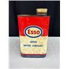 Image 2 : 2 Vintage Esso Tins MP Grease and Upper Motor Lubricant