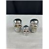 Image 2 : Lot of 7 Skull Car Air Valve Protectors