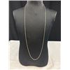 Image 2 : 925 Sterling Silver 30" Chain - 6.15 Grams Marked and Tested