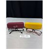 Image 1 : 2 Pairs of Ray-Ban Kids Eyeglasses For Frames Only RB1531 3529 48-16-130 & RB3580 46-16-125- Both Wi